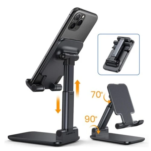 Katlanabilir Masaüstü Telefon Tutucu Stand CM-449 - Resim 2