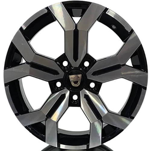 DY-1266 7.0X16 5X114.3 ET40 66.1 Black Diamond Jant ürün görseli 1