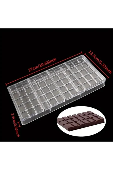 Polikarbon Tablet Çikolata Kalıbı - Resim 2