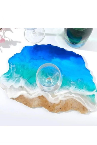 Epoksi Reçine Tepsi Kalıbı 35x24cm - Resim 7