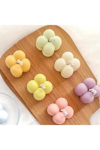 Bubble Mum Silikon Kalıbı 3d Mini Çoklu Bubble Kalıbı Bakeware 15’li - Resim 3