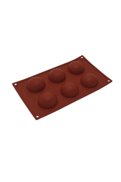Flexmat Silikon Çikolata Ve Kek Kalıbı 6cm ürün görseli 1
