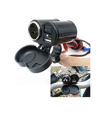 Motorsiklet Çakmaklık Ve Telefon Şarz Aleti(Usb) ürün görseli 1