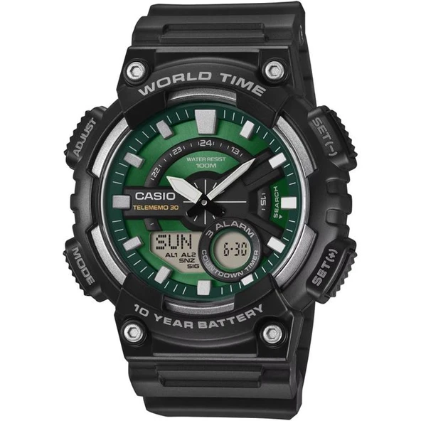 Casio AEQ-110W-3A2VDF Erkek Kol Saati ürün görseli 1