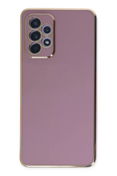 Newface Samsung Galaxy A52 Kılıf Volet Silikon - Mor ürün görseli 1