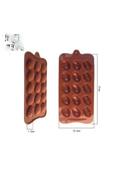 Silikon Çikolata Kalıbı Paskalya Desen ürün görseli 1