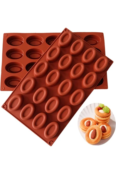 Silikon Kek Muffin Sabun Kalıbı ürün görseli 1
