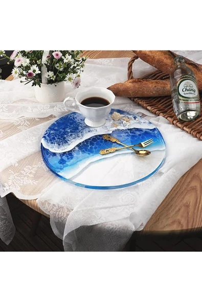 Epoksi Kalıbı Silikon Sunum Tepsisi ürün görseli 1