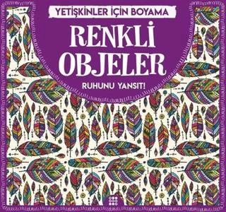 Renkli Objeler - Yetişkinler İçin Boyama ürün görseli 1