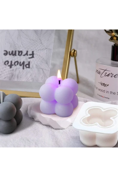 Bubble Mini Mum Kalıbı 2 Adet - Resim 3