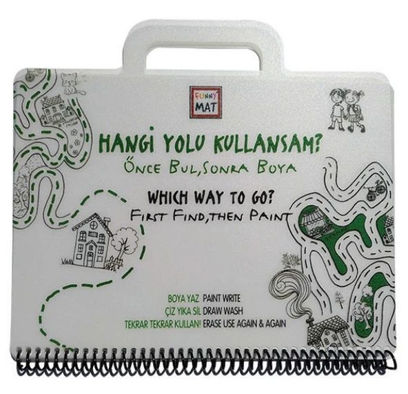 Funny Mat Mini Set - Hangi Yolu Kullansam? ürün görseli 1