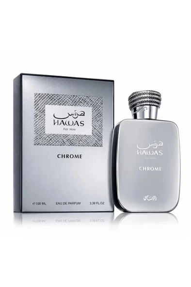 Rasasi Hawas For Him Chrome EDP 100 ml Erkek Parfüm ürün görseli 1