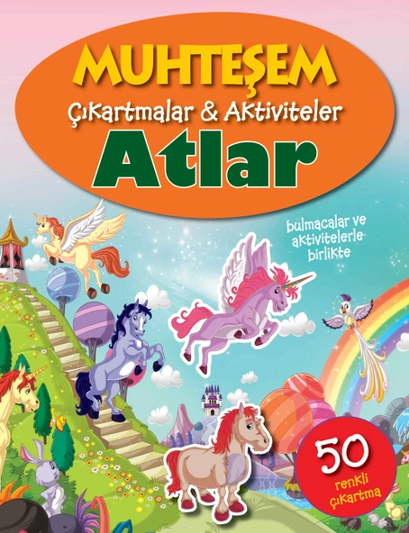 Muhteşem Çıkartmalar ve Aktiviteler - Atlar ürün görseli 1