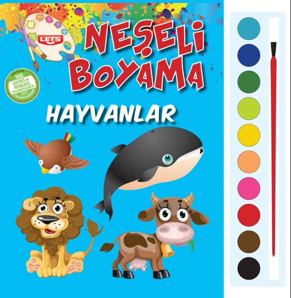 Neşeli Boyama - Hayvanlar ürün görseli 1