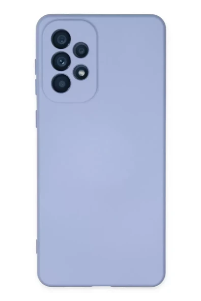 Newface Samsung Galaxy A23 4G Kılıf Nano içi Kadife Silikon - Lila ürün görseli 1