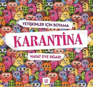 Karantina - Yetişkinler İçin Boyama ürün görseli 1