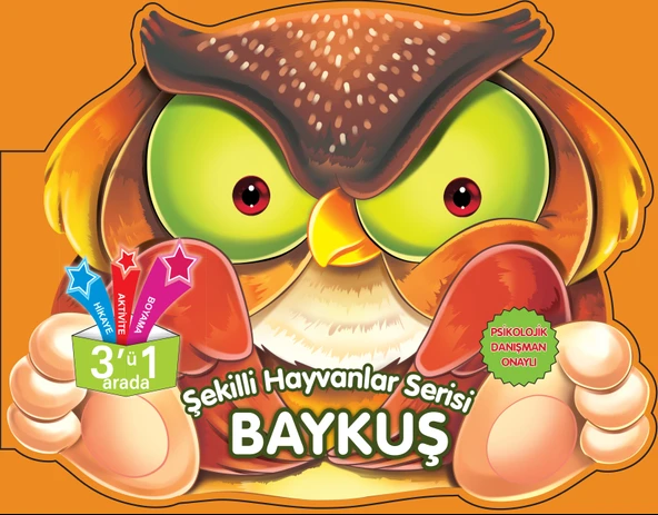 Şekilli Hayvanlar Serisi - Baykuş ürün görseli 1