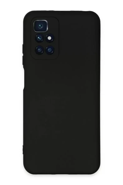 Newface Xiaomi Redmi 10 2022 Kılıf Nano içi Kadife Silikon - Siyah ürün görseli 1