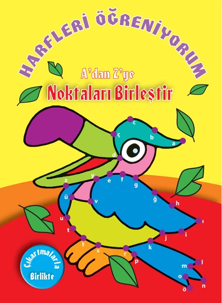 Harfleri Öğreniyorum A'dan Z'ye Noktaları Birleştir ürün görseli 1