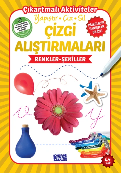 Renkler-Şekiller - Çizgi Alıştırmaları ürün görseli 1