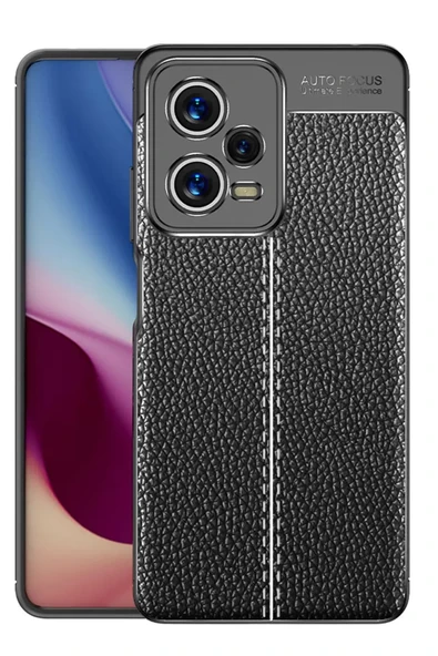 Newface Xiaomi Redmi Note 12 Pro 5G Kılıf Auto Focus Kapak - Siyah ürün görseli 1