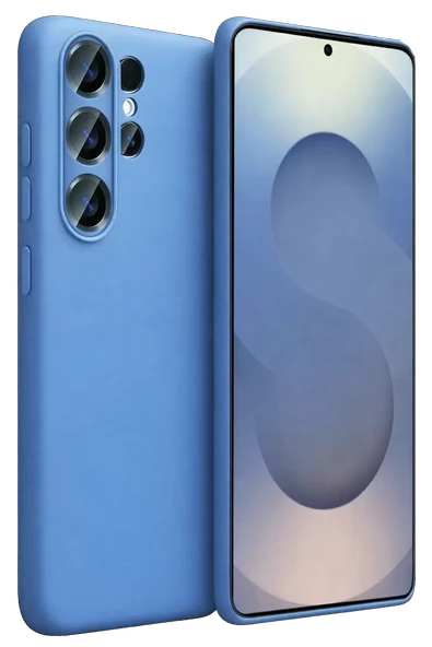 Newface Samsung Galaxy S26 Ultra First Silikon - Mavi ürün görseli 1