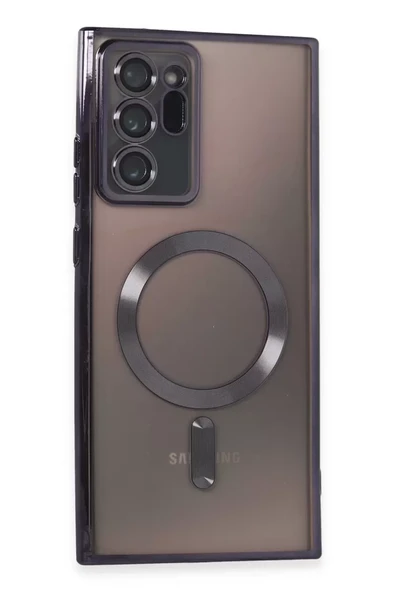 Newface Samsung Galaxy Note 20 Ultra Kılıf Kross Magneticsafe Kapak - Mor ürün görseli 1