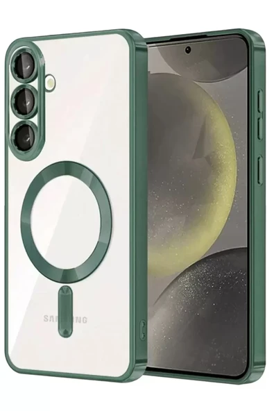 Newface Samsung Galaxy A57 5G Kross Magneticsafe Kapak - Koyu Yeşil ürün görseli 1
