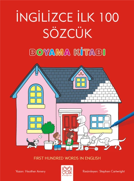 İngilizce İlk Yüz Sözcük Boyama Kitabı ürün görseli 1