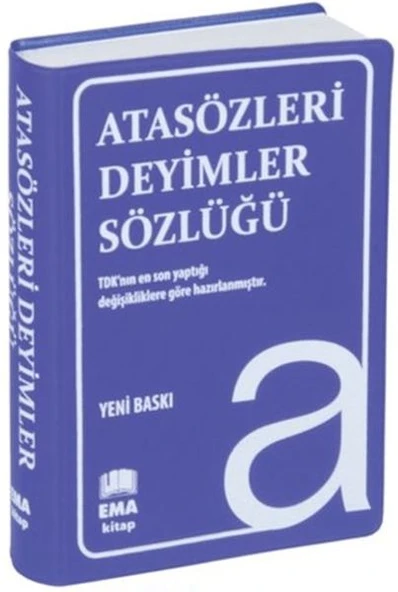 Atasözleri Deyimler Sözlüğü (Plastik Kapak) ürün görseli 1