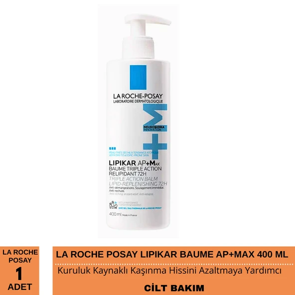 La Roche Posay Lıpıkar Baume Ap+Max 400 Ml - Resim 2