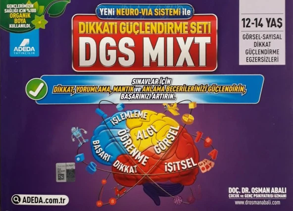 Dikkati Güçlendirme Seti Mixt 12-14 Yaş ürün görseli 1