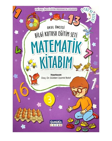 5 Yaş Okul Öncesi Matematik Kitabım Çamlıca Çocuk ürün görseli 1