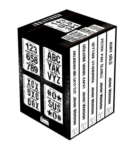 John Verdon Polisiye Seti  (Kutulu 5 Kitap) ürün görseli 1