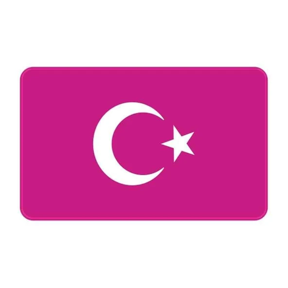 Cg Şeffaf Pembe Bayrak Far Filmi ürün görseli 1