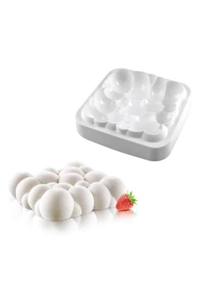 Profesyonel Bulut (CLOUD) Silikon Kek Kalıbı - Resim 5