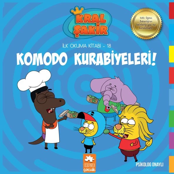Kral Şakir İlk Okuma 18 - Komodo Kurabiyeleri ürün görseli 1