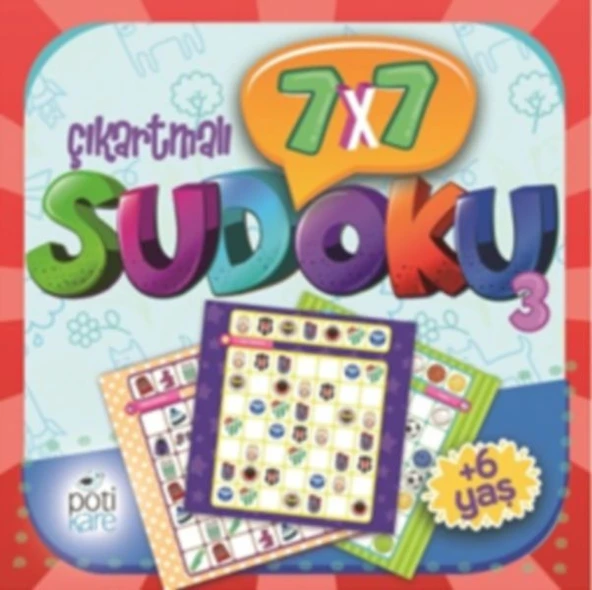 7 x 7 Sudoku - 3 (Çıkartmalı) ürün görseli 1