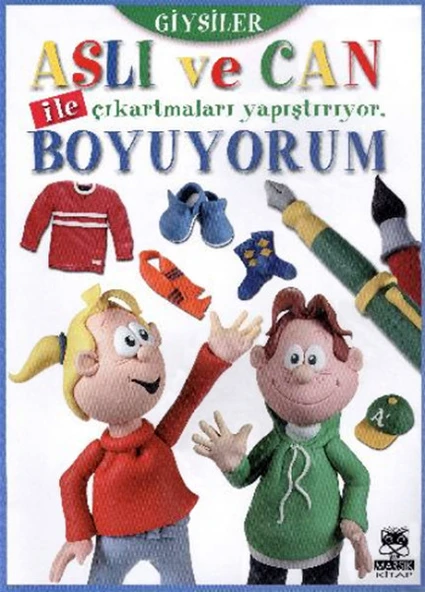 Aslı Ve Can Giysiler Çıkartma Boyama ürün görseli 1