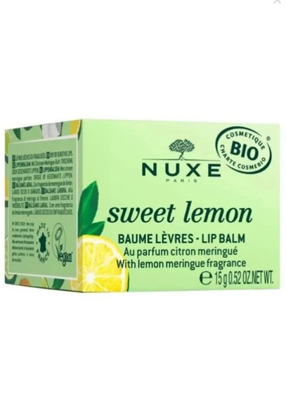 Nuxe Sweet Lemon Lip Balm 15g- Dudak Kremi ürün görseli 1