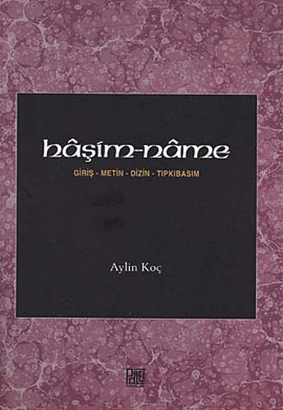 Haşim-name  Giriş-Metin-Dizin-Tıpkıbasım ürün görseli 1