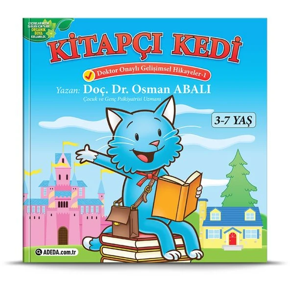 Kitapçı Kedi  (3-7 Yaş) ürün görseli 1
