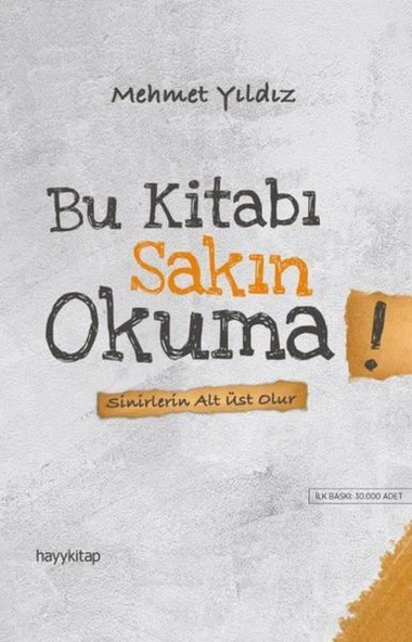 Bu Kitabı Sakın Okuma! - Sinirlerin Alt Üst Olur ürün görseli 1
