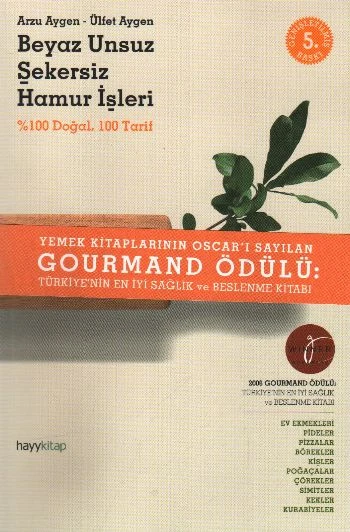 Beyaz Unsuz Şekersiz Hamur İşleri % 100 Doğal 100 Tarif ürün görseli 1