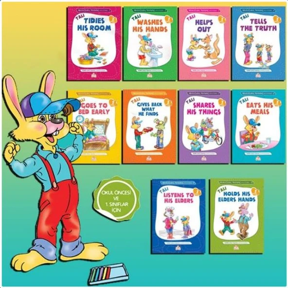 Tali İngilizce Seti 1 (10 Kitap) ürün görseli 1