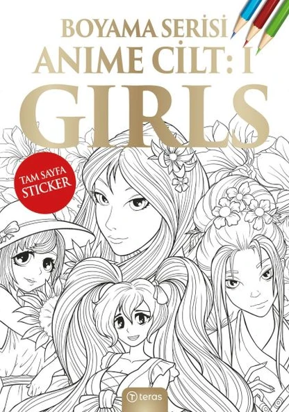 Anime Boyama Cilt I: Girls ürün görseli 1
