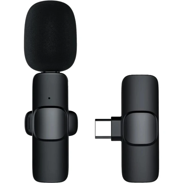 Nevamel Mini Yaka Mikrofonu Type-C Uyumlu - Resim 2