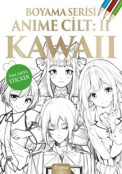 Anime Boyama Cilt II: Kawaii ürün görseli 1