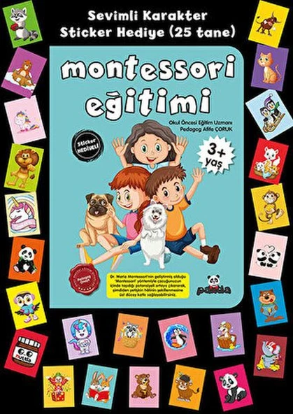 Stickerlı 3+ Yaş Montessori Eğitimi ürün görseli 1