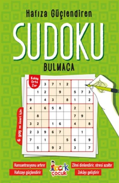 Hafıza Güçlendiren Sudoku Bulmaca ürün görseli 1